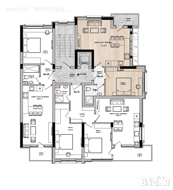 Двустаен апартамент за продажба в кв. Бадема, гр. Хасково, снимка 1