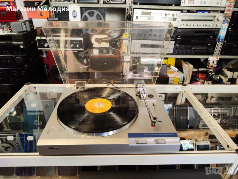💽📻📀🎶 Грамофон SONY PS-LX1 С нова игла. В отлично техническо и визуално състояние., снимка 1