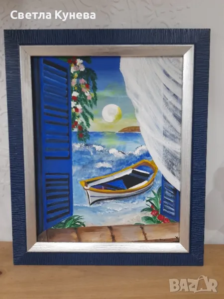 картина с маслени бои , снимка 1