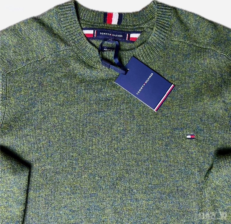Tommy Hilfiger - Мъжки пуловер ( Мериносова Вълна 100%  ) / XXL, снимка 1