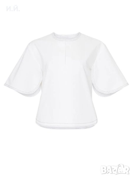 Victoria Beckham бяла тениска/блуза, снимка 1