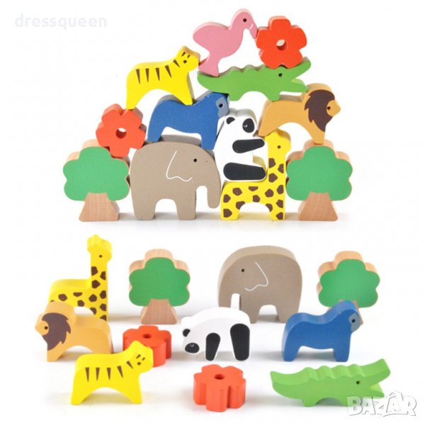 3670 Балансираща везна с животни, снимка 1