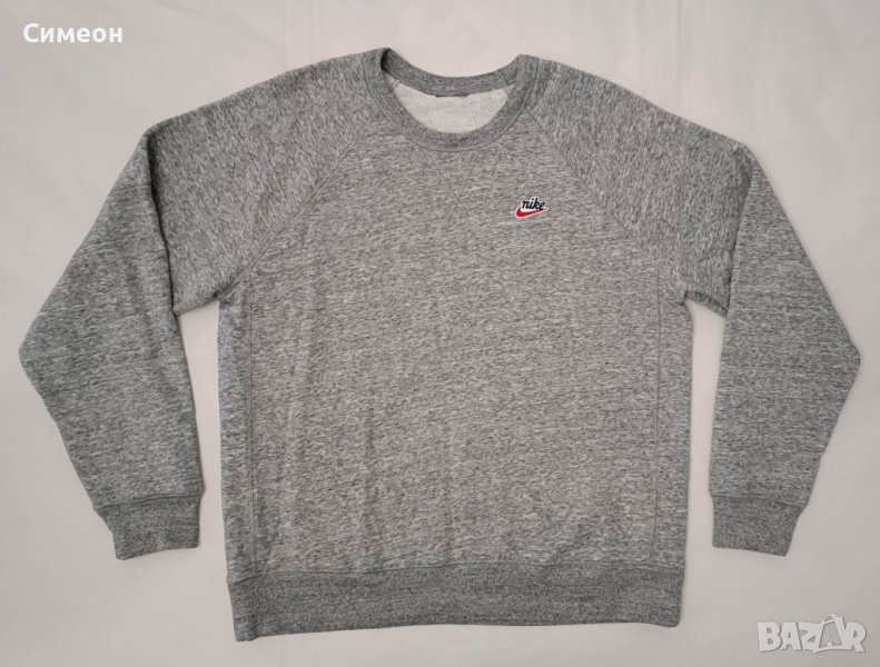Nike Sportswear Heritage Sweatshirt оригинално горнище L Найк памук, снимка 1