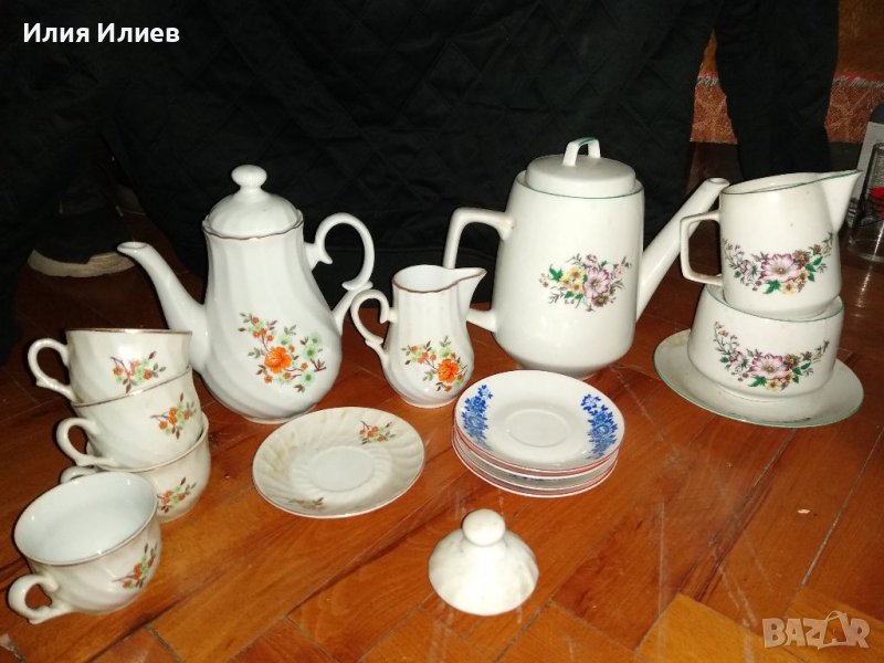 Части за стари български порцеланови сервизи, всичко за 20 лв, снимка 1