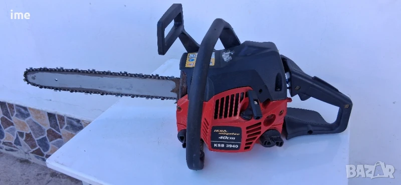 Бензинова резачка НОМЕР 04. Ikra Mogatec. 2.3 kc. 40 куб/см. 39 см дъска за рязане...., снимка 1