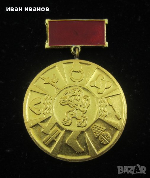 ЦС НА БСФС-Награден знак-За особени заслуги-Първа степен, снимка 1