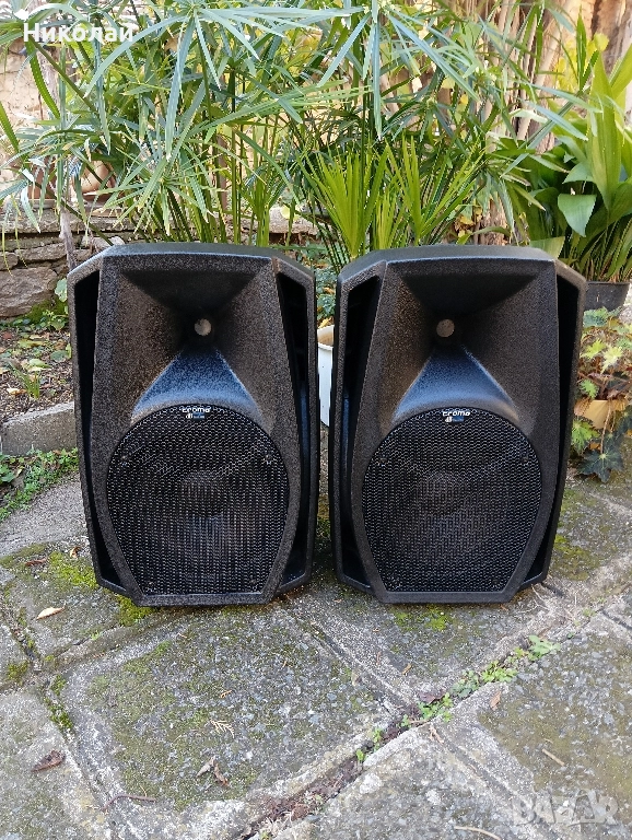 dB CROMO активни тонколони 10 инча , снимка 1