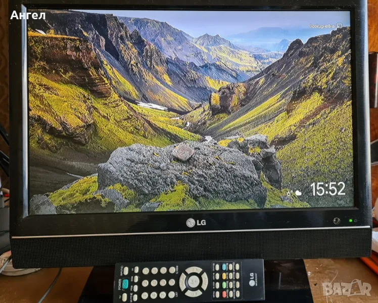 Продавам телевизор-монитор LG 19LS4L HDMI, снимка 1