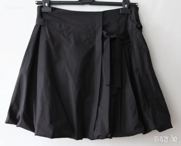 Ефектна черна пола , снимка 1