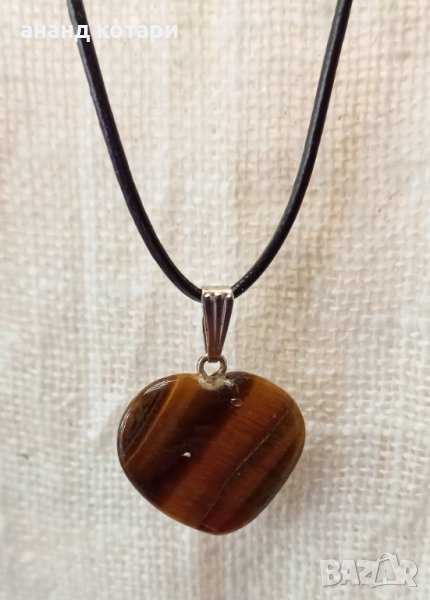 33-36 Медальон от тигрово око, снимка 1