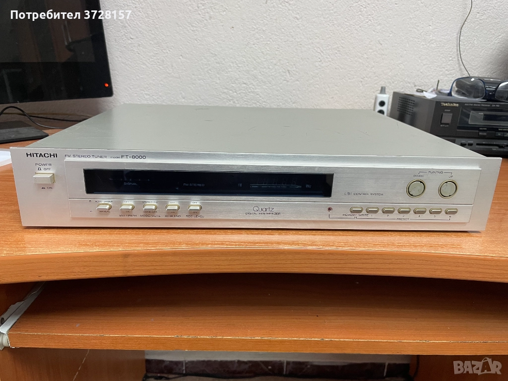 Модел: FM стерео тунер FT-8000 - Hitachi Ltd.; Токио, снимка 1