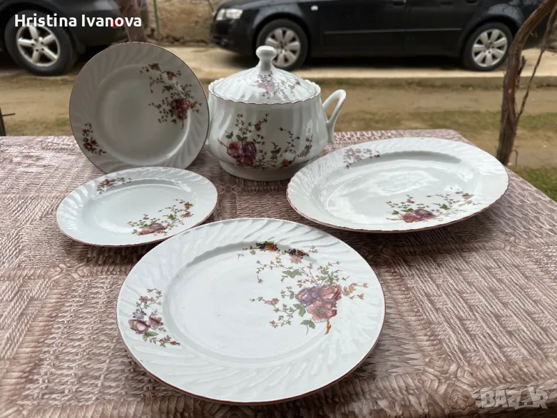 Български ретро сервиз, снимка 1