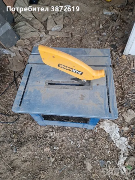 Настолен циркуляр+диск за метал, снимка 1