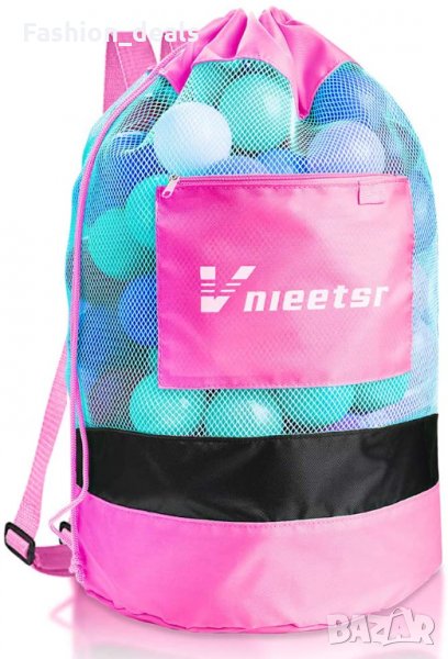 Нова Удобна малка раница с шнур за плуване, пътуване, фитнес мешка, снимка 1