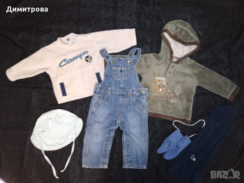 Бебешки дрехи/ ръст 74 см (9 месеца)/ Всичко за 10 лв, снимка 1