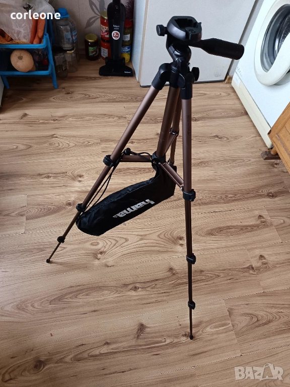 Статив за камера, фотоапарат Hama Star 05 106.5cm 520g, Aluminium, снимка 1