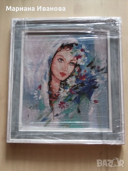 Гоблен,, Синьо очарование ", снимка 1