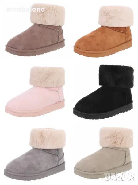 Зимни дамски боти, 7цвята , снимка 1