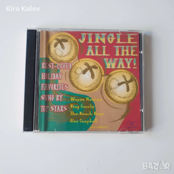 jingle all the way best loved holiday favorite cd, снимка 1
