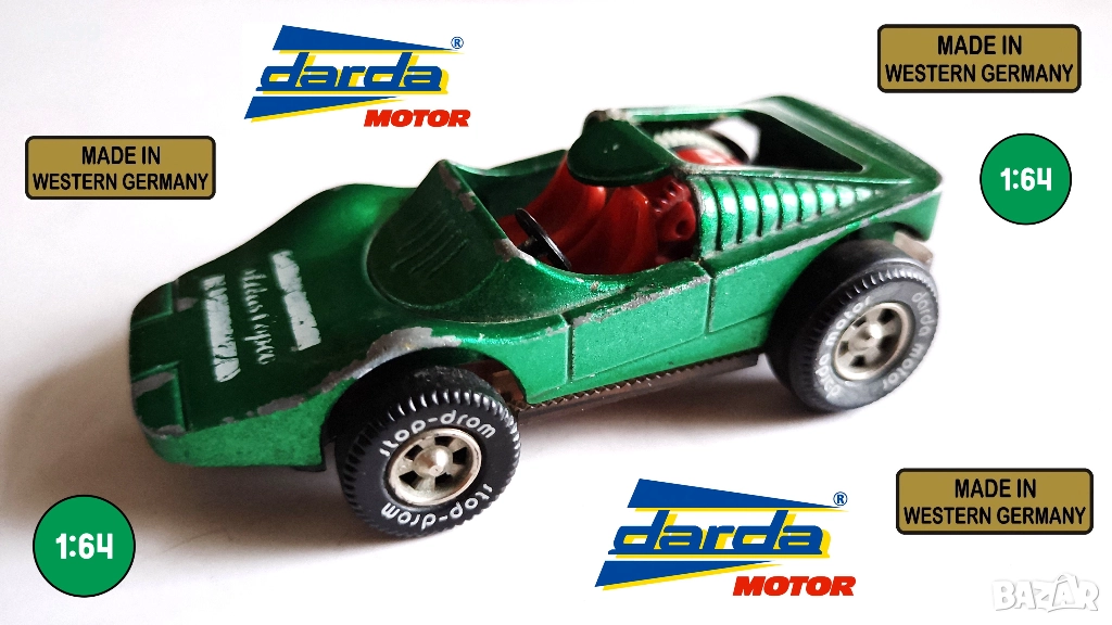 Darda Motor Car GT Serie 10 Made in West Germany, снимка 1