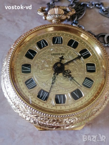 LOUIS XV ALARM SWISS - РАБОТЕЩ  ЧАСОВНИК , снимка 1