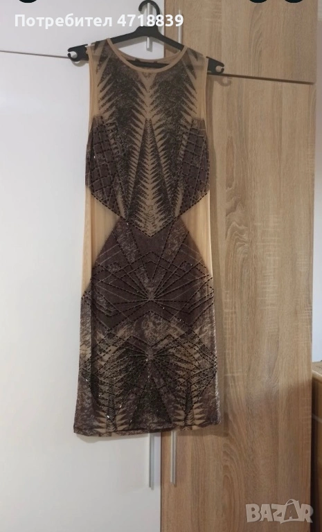 Дизайнерска рокля Хс, снимка 1