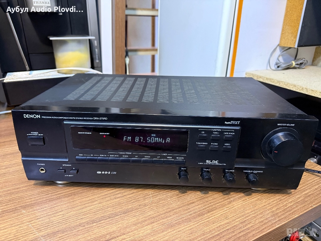 Denon DRA-275RD AM/FM Audio Video Stereo Receiver, снимка 1