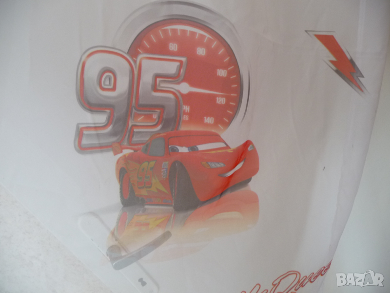 Перде завеса Маккуин Светкавицата Колите Cars Дисни Пиксар  , снимка 1