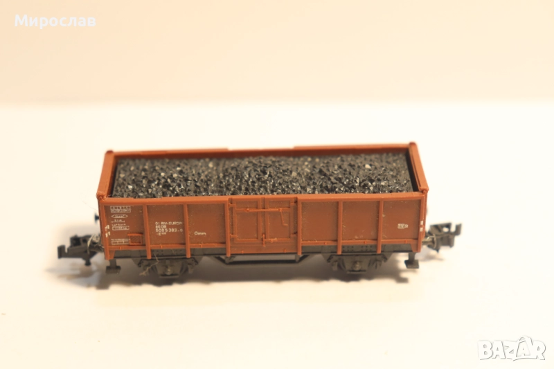 TRIX ''N'' 1/160 ЛОКОМОТИВ ВАГОН ВЛАК ВЛАКЧЕ ЖП, снимка 1