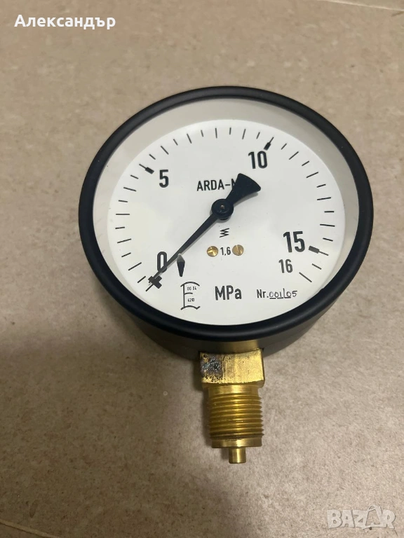 Продавам чисто нови общотехнически МАНОМЕТРИ различни видове ЕВТИНО!, снимка 1