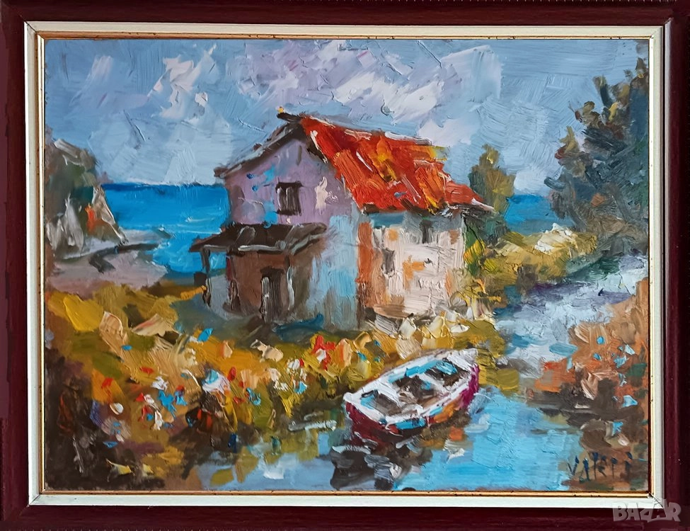  "Морски пейзаж" - картина, продавана от автора, снимка 1