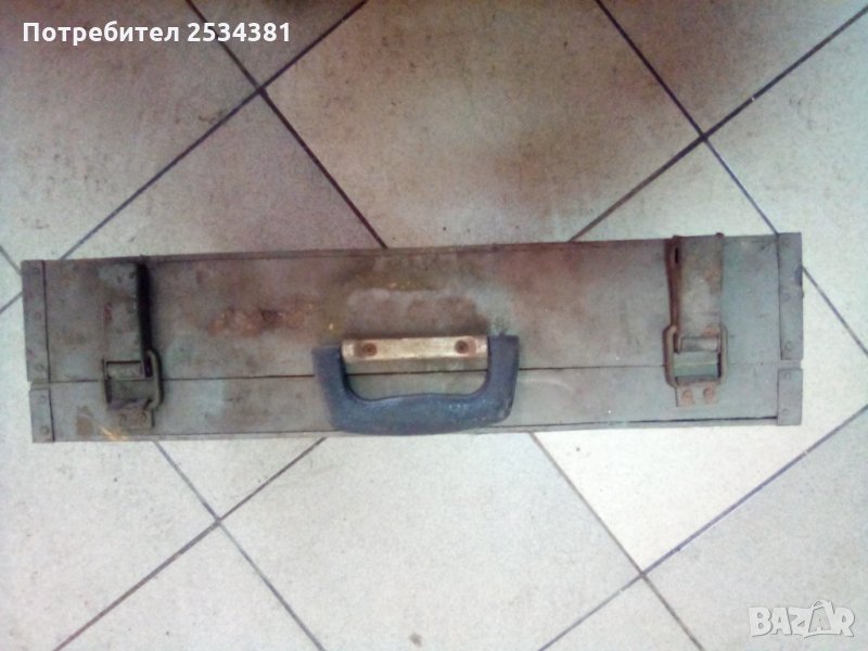 Стар военен сандък, снимка 1