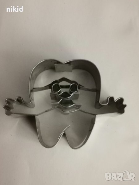 Зъб Зъбче с ръце крака метана форма резец за тесто сладки фондан, снимка 1