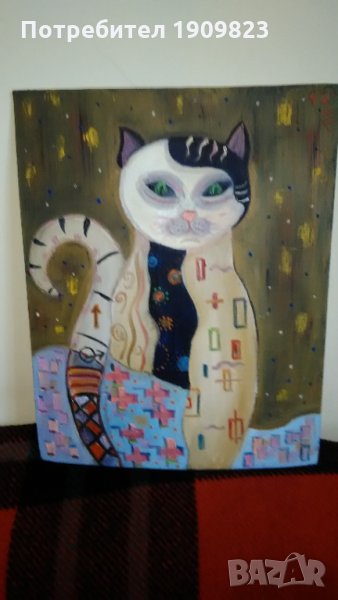 Масло върху платно , снимка 1