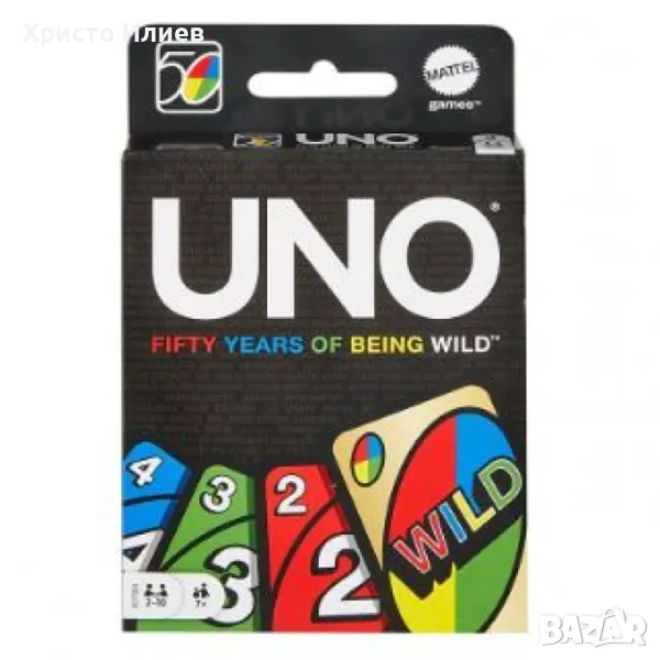 Карти за игра UNO Mattel Оригинални Уно, снимка 1