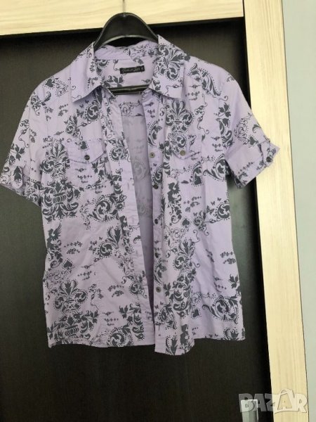 Дамска еластична риза памук, снимка 1