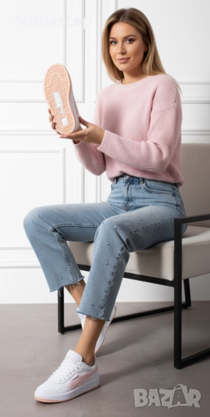 Puma Smash White Pink   Код: 2036, снимка 1