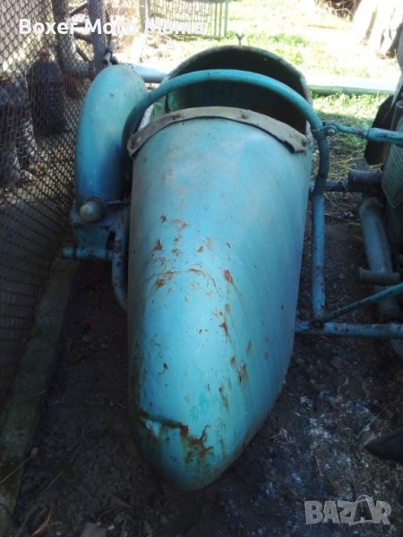 НРБ,Мотоциклетен кош,"Боби" производство 1966г,работилница Боби гр.София, снимка 1