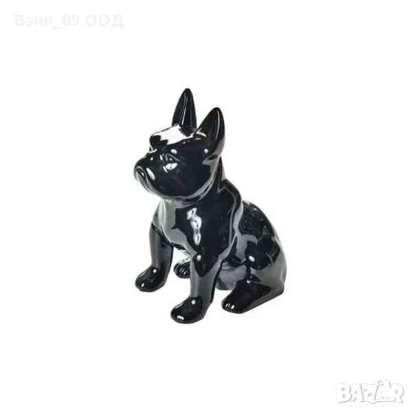 Статуетка "Черен булдог", снимка 1