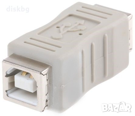 Нов преход USB B F to USB B F, снимка 1