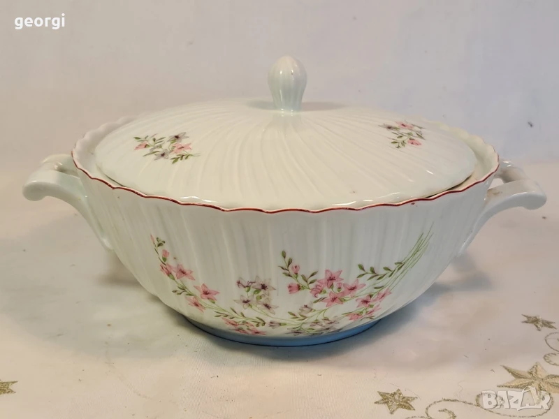 български порцеланов супник Китка Разград    26/4, снимка 1