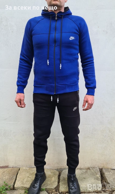 Nike Мъжки Ватиран Зимен Спортен Комплект🔝Мъжки Спортен Екип Найк Код SV-6, снимка 1