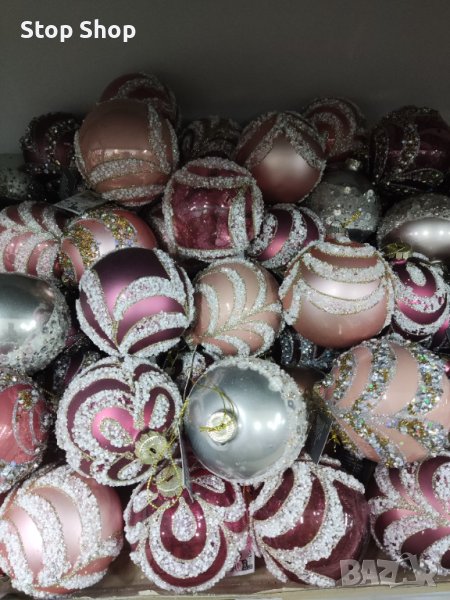 Стъклени коледни топки Christmas , снимка 1