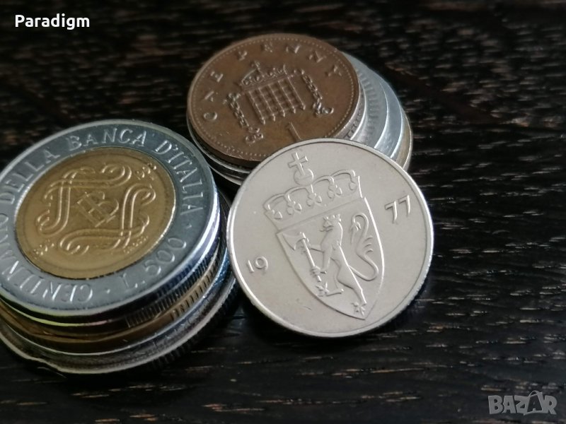 Монета - Швеция - 50 оре | 1977г., снимка 1