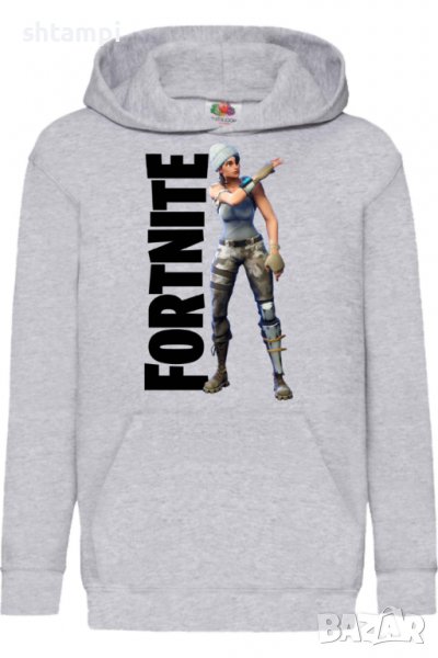Детски Суитчър/Суитшърт Fortnite Brush Your Shoulders,Фортнайт,Игра,Подарък,Изненада,Забавление,Рожд, снимка 1