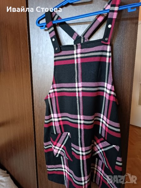 Кариран дамски сукман , снимка 1