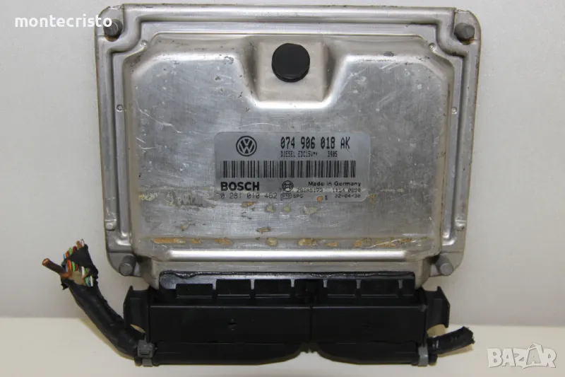 Моторен компютър VW Transporter T4 (1996-2003г.) 074 906 018 AK / 0281010462 / 074906018AK EDC15VM+, снимка 1