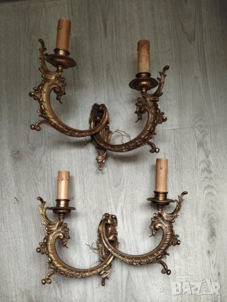 Два аплика рококо-комолект, снимка 1