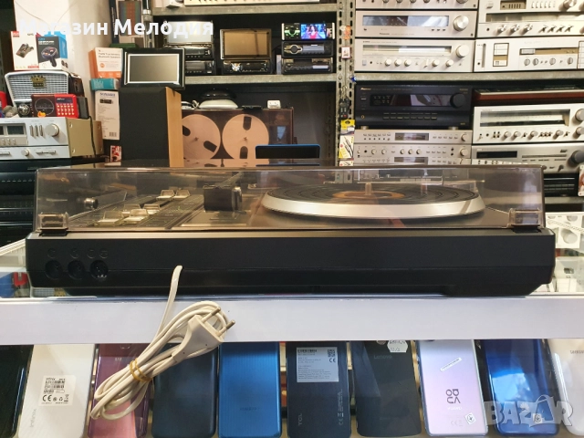 💽📻📀🎶 Грамофон Philips 410 Има вграден усилвател. С нова игла! В перфектно техническо и много доб, снимка 13 - Грамофони - 35589302