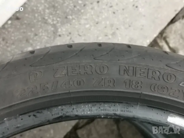 4бр гуми PIRELLI P-ZERO NERO GT 225/40/18 , снимка 4 - Гуми и джанти - 48348371